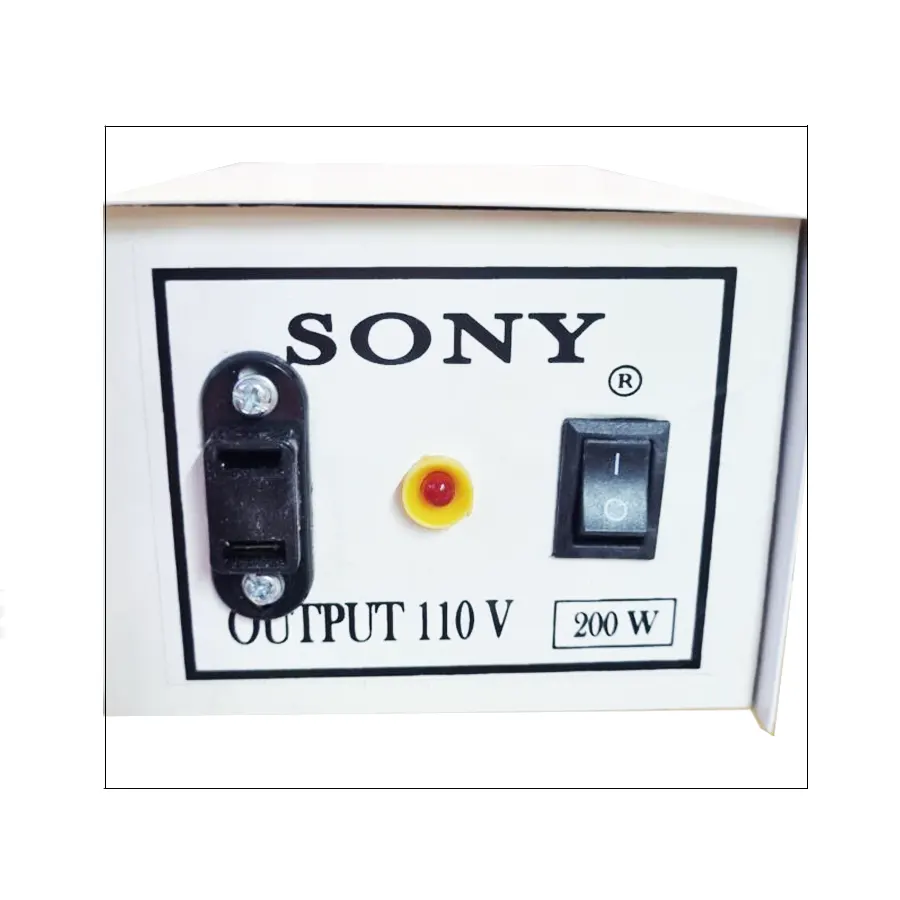 مبدل برق ۲۲۰ به ۱۱۰ ولت ۲۰۰ وات