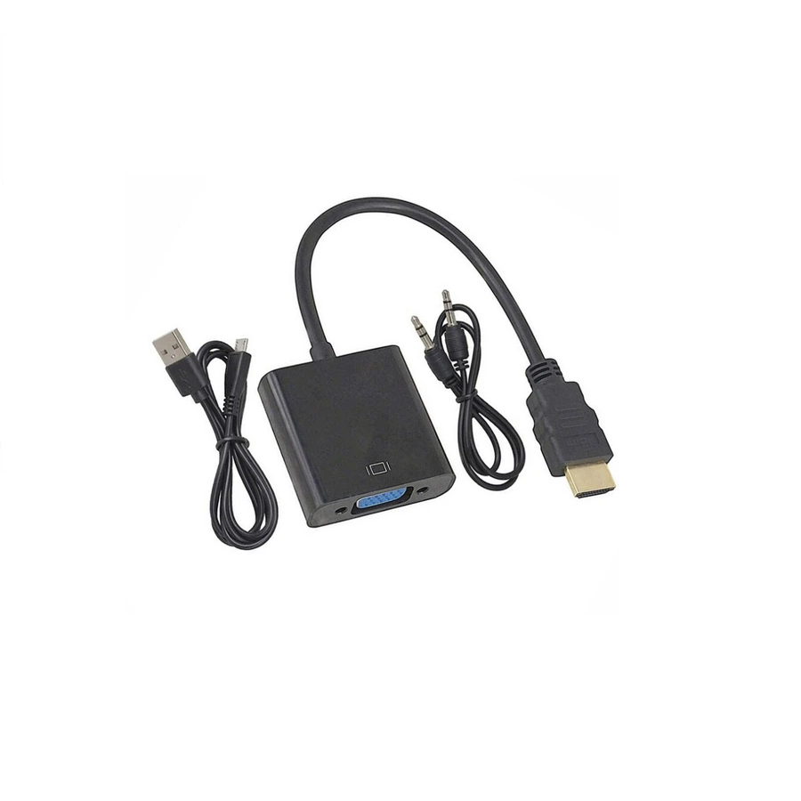 مبدل HDMI به VGA برق دار