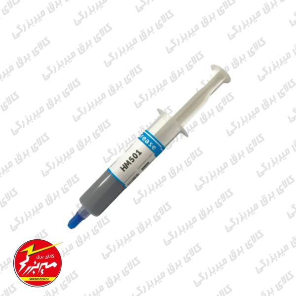 خمیر سیلیکون سرنگی بزرگ مدل HM501